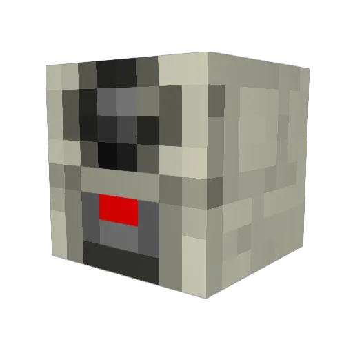 RHerring Minecraft avatar head, 3D render