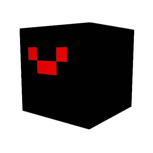 RHodge Minecraft avatar head, 3D render