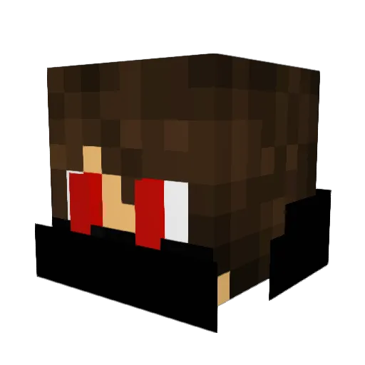 RICHARDTISCH Minecraft avatar head, 3D render
