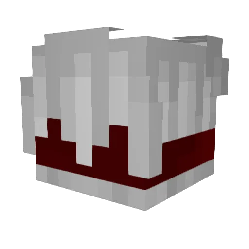 RIOTTY_ Minecraft avatar head, 3D render