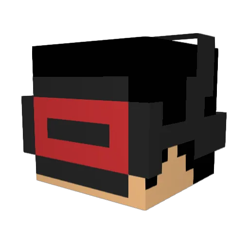 RIPIK4700 Minecraft avatar head, 3D render