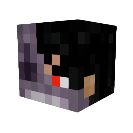 RIPKennIchD1ch Minecraft avatar head, 3D render