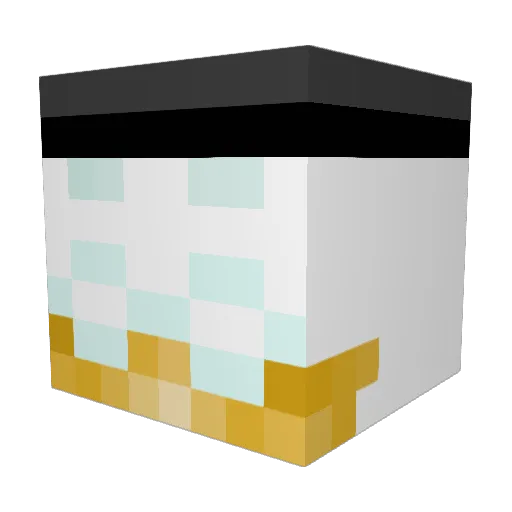 RIPROX17 Minecraft avatar head, 3D render
