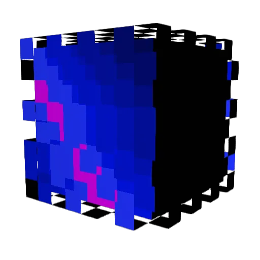 RISKal3m Minecraft avatar head, 3D render