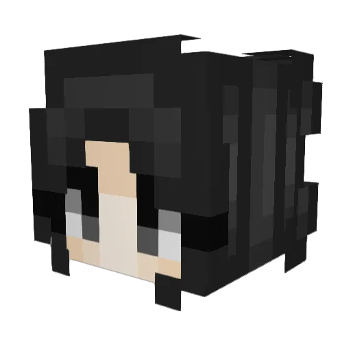 RITZu01 Minecraft avatar head, 3D render