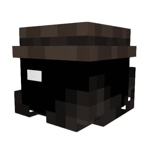 RIVTAR Minecraft avatar head, 3D render