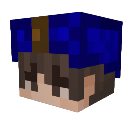 RIZEN7_2700X Minecraft avatar head, 3D render