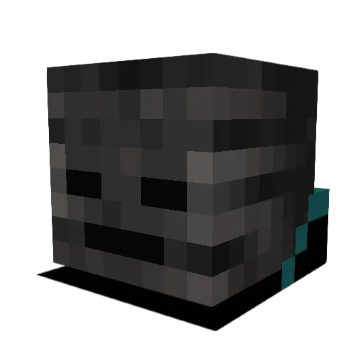 RJA_GAMING Minecraft avatar head, 3D render