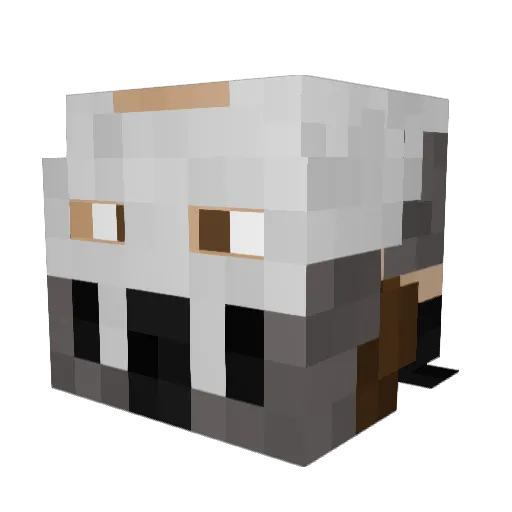 RJBurger143 Minecraft avatar head, 3D render