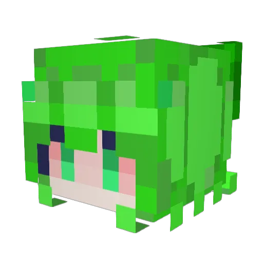 RJIB Minecraft avatar head, 3D render