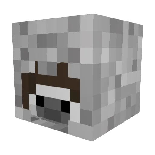 RJMacNeil Minecraft avatar head, 3D render