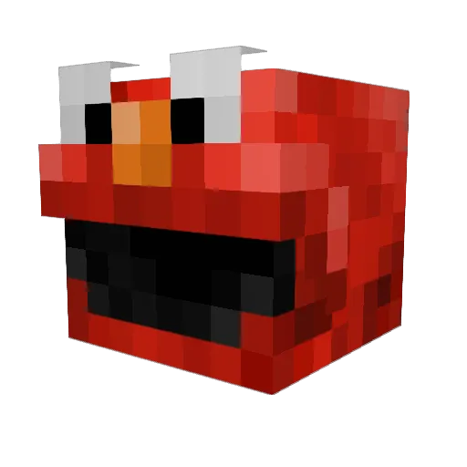 RJan22 Minecraft avatar head, 3D render