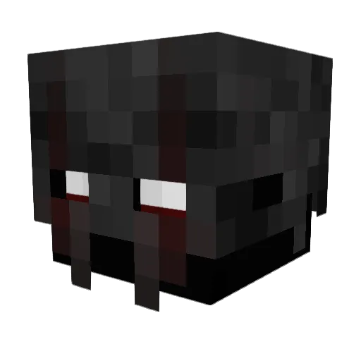 RJegas Minecraft avatar head, 3D render