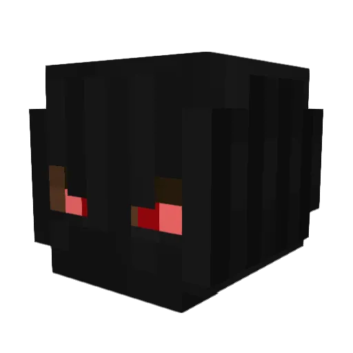 RKRIZ Minecraft avatar head, 3D render