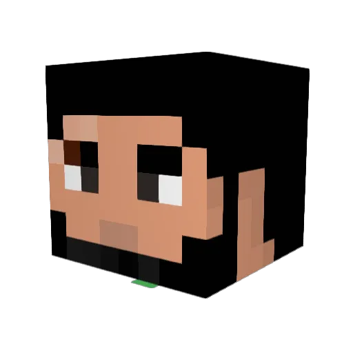 RKmedes Minecraft avatar head, 3D render