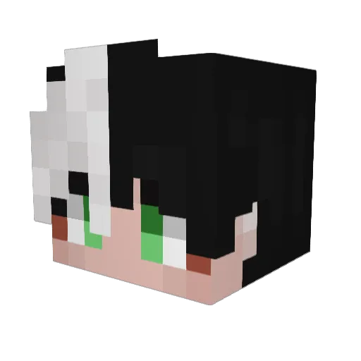 RKwistoon Minecraft avatar head, 3D render