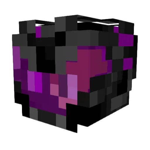 RLP4 Minecraft avatar head, 3D render