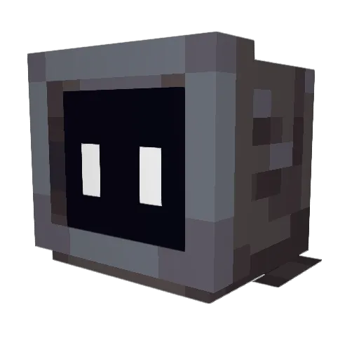 RL_eonard Minecraft avatar head, 3D render