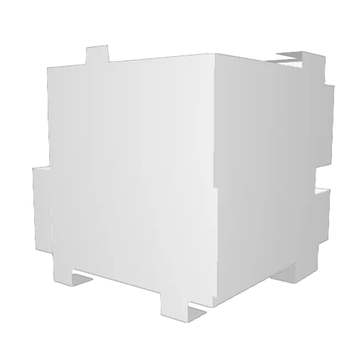 RNGaler Minecraft avatar head, 3D render