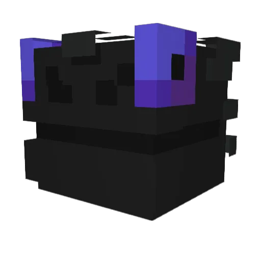 RNGesusSsSSSSSS Minecraft avatar head, 3D render