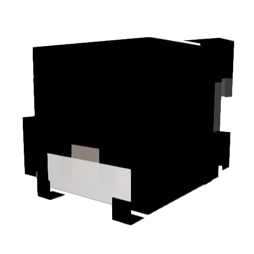 RNGues Minecraft avatar head, 3D render