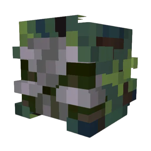 RNGzuz Minecraft avatar head, 3D render