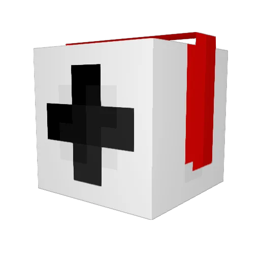 RN_9912 Minecraft avatar head, 3D render