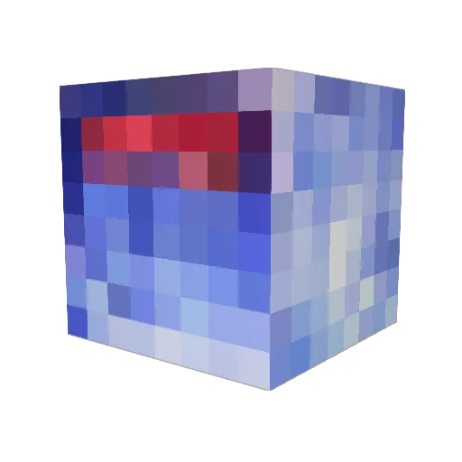 RNeave Minecraft avatar head, 3D render