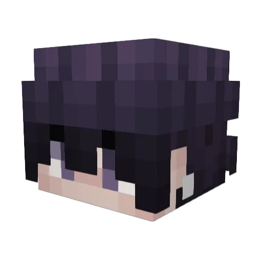 ROADRASH08 Minecraft avatar head, 3D render