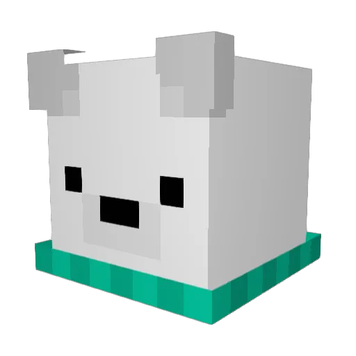 ROBERTSOM07 Minecraft avatar head, 3D render
