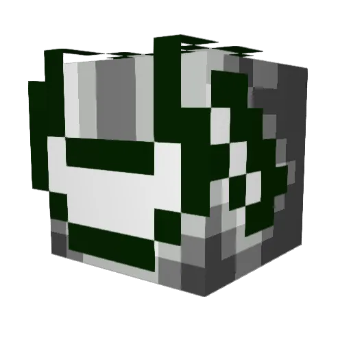 ROBOT2565 Minecraft avatar head, 3D render