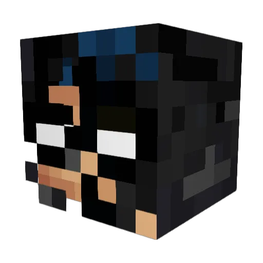 ROBRRD Minecraft avatar head, 3D render