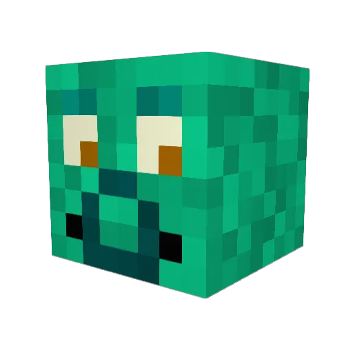 ROCCHIO2 Minecraft avatar head, 3D render
