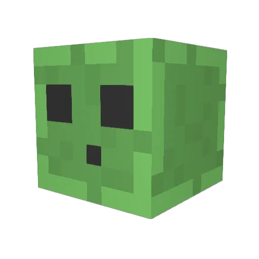 ROCKETRONAN Minecraft avatar head, 3D render
