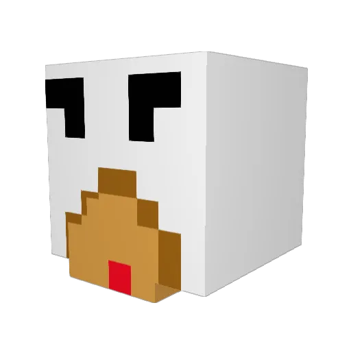 RODOGGYDOG7225 Minecraft avatar head, 3D render