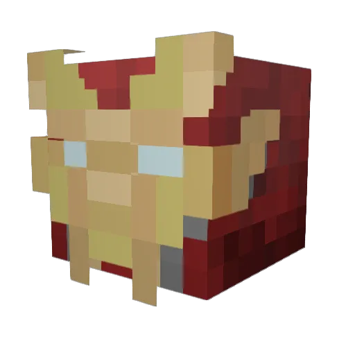 RODPower6895 Minecraft avatar head, 3D render