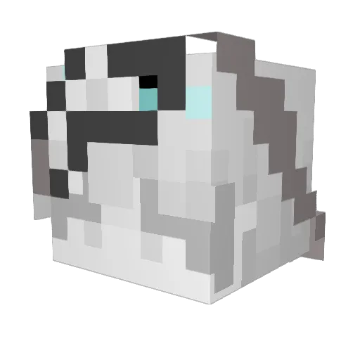 RODRI4446 Minecraft avatar head, 3D render