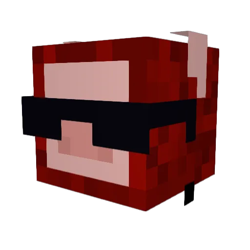RODRIGO145 Minecraft avatar head, 3D render