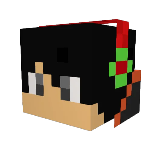 RODRILIGO86 Minecraft avatar head, 3D render