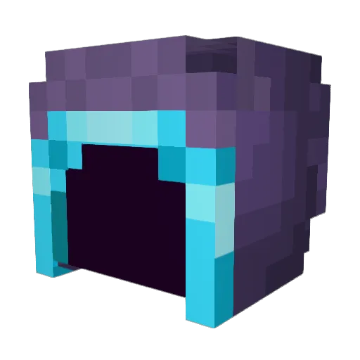 ROHRELF Minecraft avatar head, 3D render