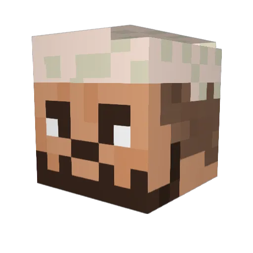 RONALDO_3MK Minecraft avatar head, 3D render