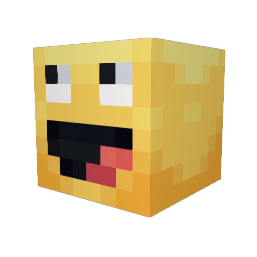 RONIEL232 Minecraft avatar head, 3D render