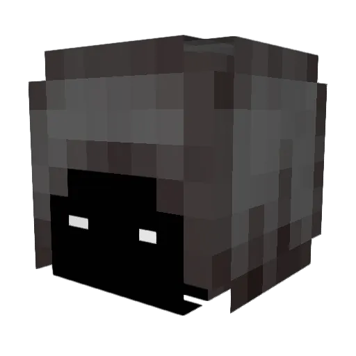 ROOKIE_69 Minecraft avatar head, 3D render