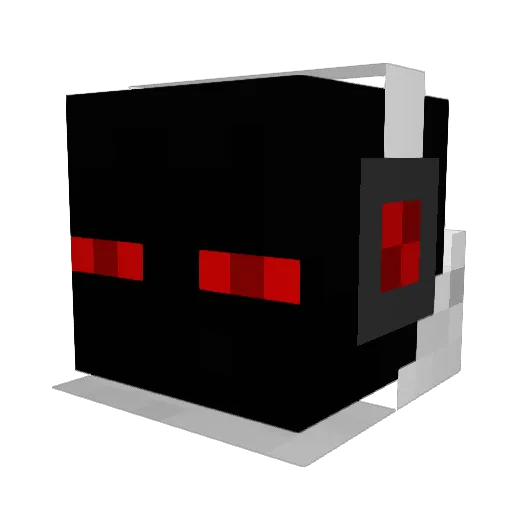 RORO974 Minecraft avatar head, 3D render