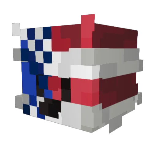 ROSA_SPARKSS Minecraft avatar head, 3D render