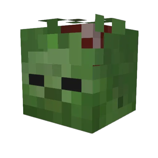 ROTTIEBOIZ Minecraft avatar head, 3D render