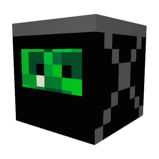 ROTnDK Minecraft avatar head, 3D render