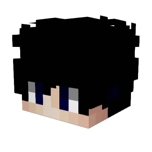 ROY0519 Minecraft avatar head, 3D render
