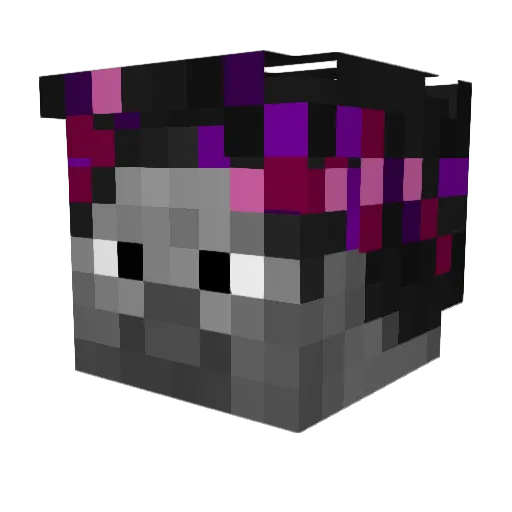 ROthePurifier Minecraft avatar head, 3D render