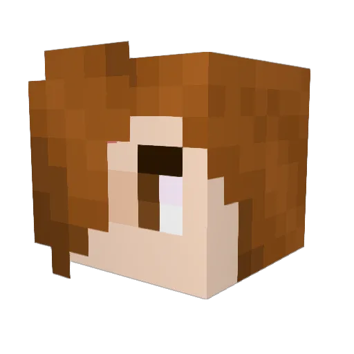 RPGAM3R_ Minecraft avatar head, 3D render